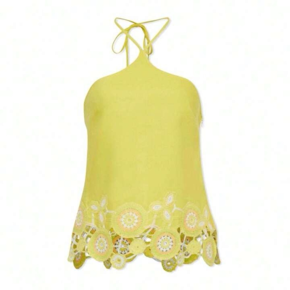 NWT Jonathan Simkhai Mads circle neck top